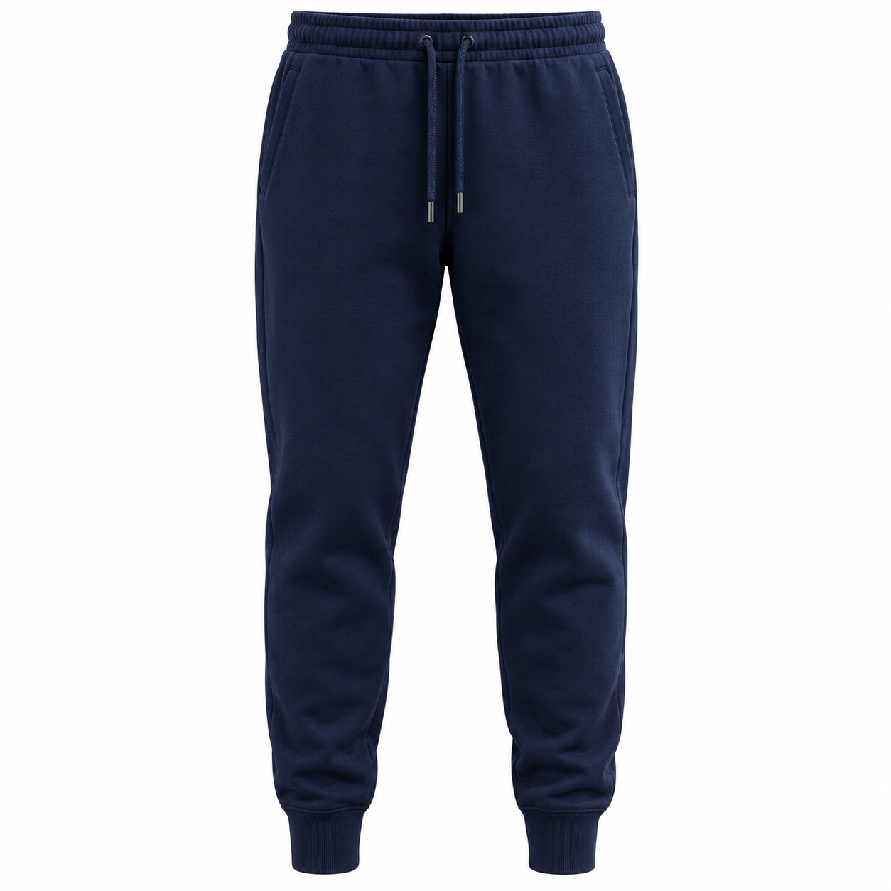 Pantalon Jogging Premium en Molleton Bleu Marine | Geoutoul Codazi