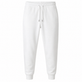 Pantalon Jogging Premium en Molleton Blanc | Geoutoul Codazi
